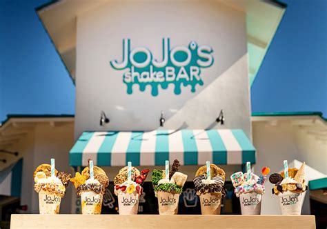 Jojo's shake bar - orlando menu - Jojo’s Shake Bar, famous for its over-the-top milkshakes and biggie hot chocolates, has once again elaborately decked out its adjacent retro Western-themed patios in the heart of River North and Naperville with hay bales, hundreds of pumpkins, and some exceptional fall photo ops.. Guests can feast on gourmet caramel apples, pumpkin & …